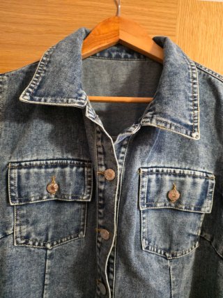 Vestido vaquero camisero midi