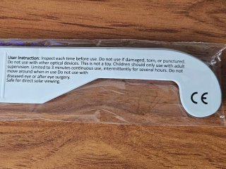 Pack 6 Gafas Eclipse Solar