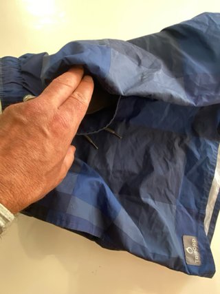 Costume da bagno uomo Decathlon  a quadri blu