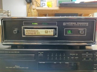 Reproductor 8 pistas National Panasonic RS-845US