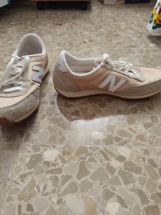 Zapatillas New Balance Hombre Beige
