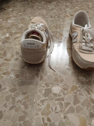 Zapatillas New Balance Hombre Beige