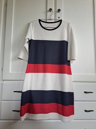 Vestido de rayas