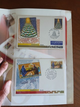 Cartolina Natale 2004 Poste Italiane