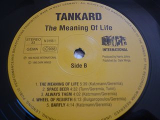 Tankard - "The Meaning Of Life" LP