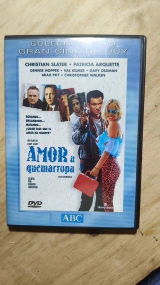 DVD Amor a quemarropa (True Romance)