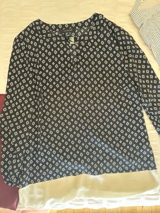 Lote 4 blusas manga 3/4 talla 38/40