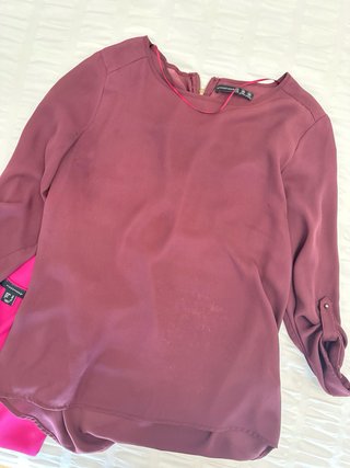 Lote 4 blusas manga 3/4 talla 38/40
