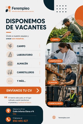 VACANTES OFERTAS DE EMPLEO