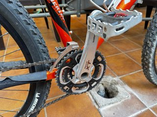 Bicicleta KTM Montaña Naranja