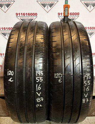 195 55 16 V GOODYEAR RUEDA AL 90% VIDA UTIL