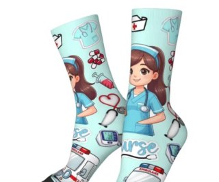 Calcetines de Enfermería Divertidos nuevos