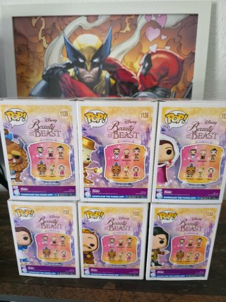 Colección Funko Pop Disney Beauty and the Beast