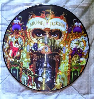 Disco imagen Michael Jackson Dangerous y Off The W
