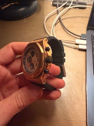 Reloj  Hombre Dorado