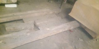 se admite oferta Vigas de madera antiguas