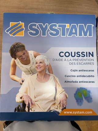 Cojín antiescaras SYSTEM negro NUEVO