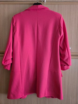 Chaqueta americana fucsia