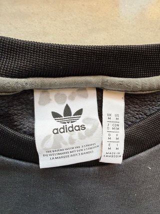 Sudadera Adidas Originals Negra Hombre Talla M