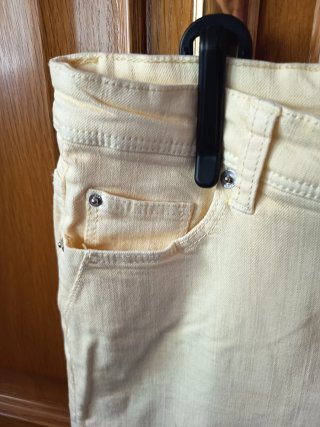 Pantalón vaquero crema DenimCo
