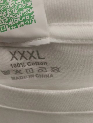 Camiseta Blanca Free Party is Not a crime XXXL