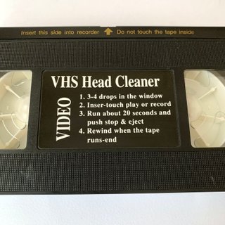 CINTA LIMPIADORA CABEZALES VHS