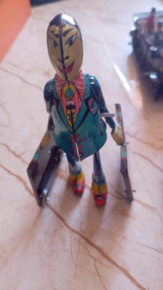 Juguetes de hojalata antiguos lote