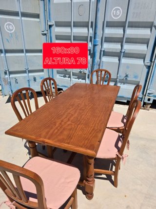 Mesa de comedor con 6 sillas ☎️683469031☎️