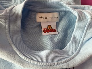 Sudadera Lefties Garfield Talla M