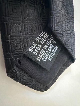 Corbata Boss Seda Negra