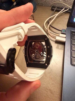 Reloj  Calavera Blanco