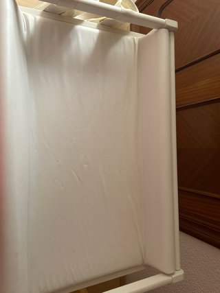 Cambiador de bebé blanco