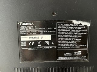 Televisor Toshiba REGZA Negro