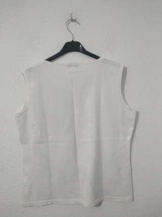 Camiseta sin mangas PG con estampado