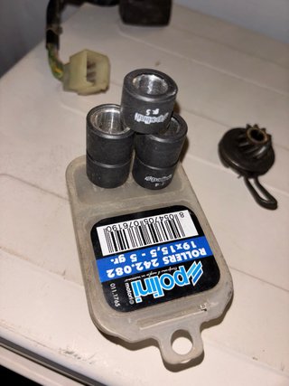 Rulillos Polini 19x15,5 - 5gr Scooter 125cc