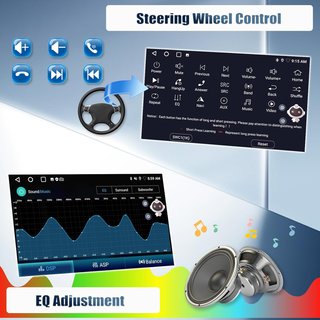 RADIO  2+64G  7"  PARA MODELOS VW / SEAT / SKODA