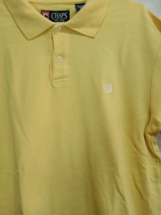 Polo Chaps Talla L Amarillo