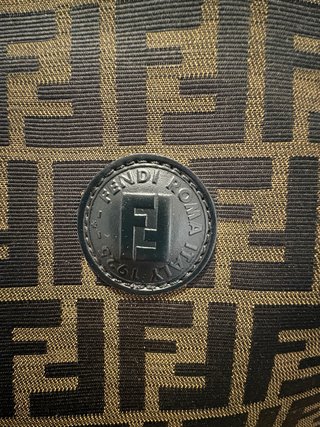 Borsa Fendi Marrone Zucca