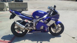 Yamaha R6 Sportbike Azul