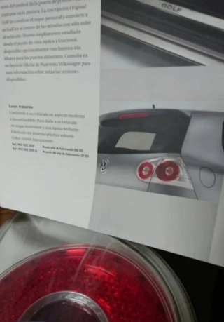 Pilotos Traseros Vw Golf 5, Gti, R32, Votex orig.