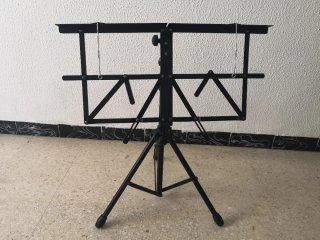 Atril para partituras guil, Altura 120, plegado 60