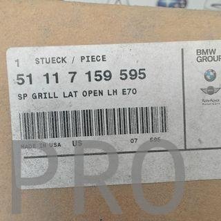 REJILLA IZQUIERDA PARACHOQUES DELANTERO BMW X5