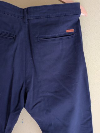 Pantalón chino Jack & Jones azul hombre