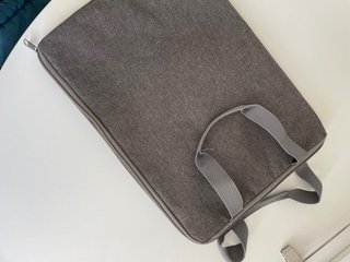 Bolsa portátil asas tela forrada