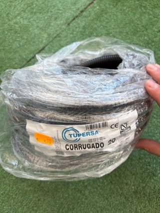 Tubo Corrugado TU persa 20mm 10m