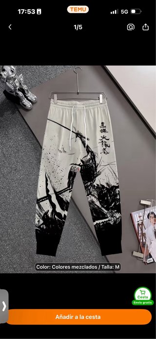 Sudadera y pantalon de ZORO de One Pice