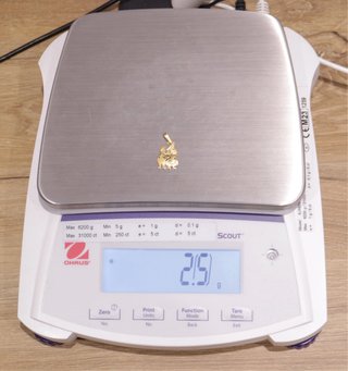 COLGANTE ORO 18K/2.5g