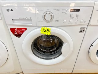 GARANTÍA. LAVADORA LG 7 KILOS 1200 A+++