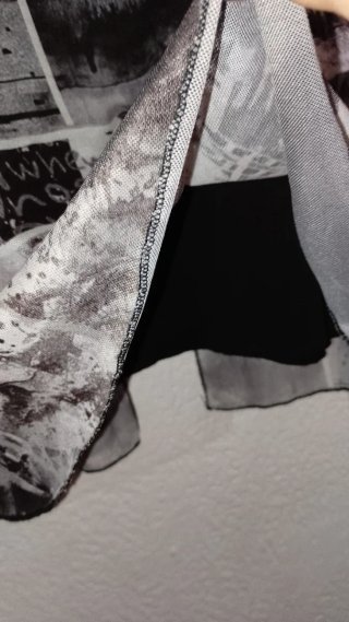 Falda estampada moda