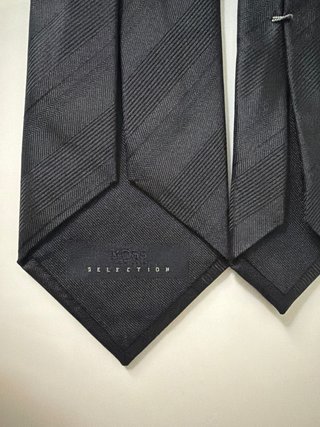 Corbata Boss Seda Negra